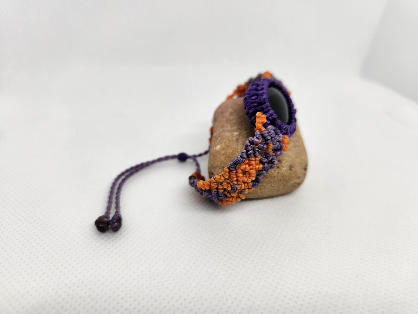 Black Agate Bracelet image 1